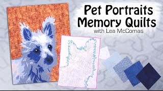 Pet Portrait Memory Quilts with Lea McComas- Quilting Thread Choice Tip