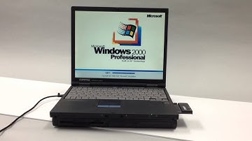 Compaq ARMADA M300 Windows2000 start up