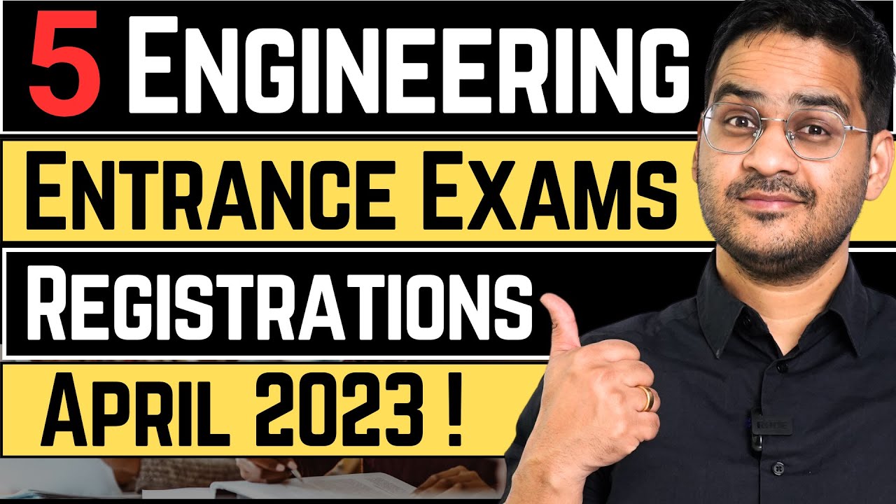 💥5 BTech Entrance Exams 2023 State Level! Apply Before April 2023! HPCET, JKCET, GCET 