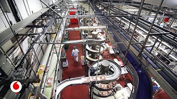 Drones y robots inteligentes capaces de gestionar un almacén