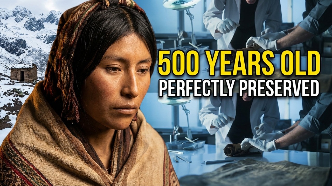 Эта девочка идеально сохранилась за 500 лет.