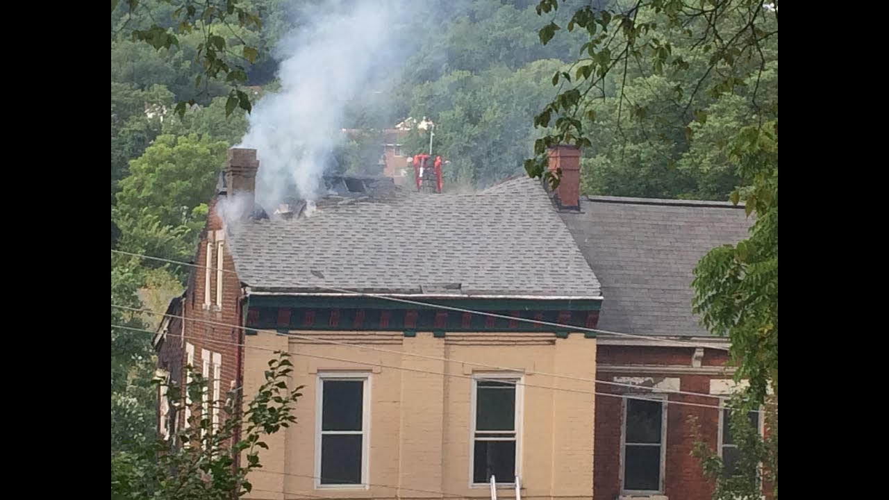 Firefighters battle Covington house fire YouTube