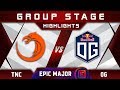 TNC vs OG [EPIC] EPICENTER Major 2019 Highlights Dota 2