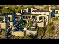 Incredible modern luxury mansion scottsdale arizona  phx architecture  airobird drones