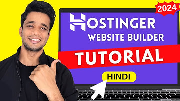 Hostinger Website Builder Tutorial 2024 | Hindi | No Code Website