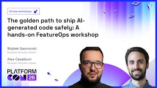 The golden path to ship AI-generated code safely: A hands-on FeatureOps workshop
