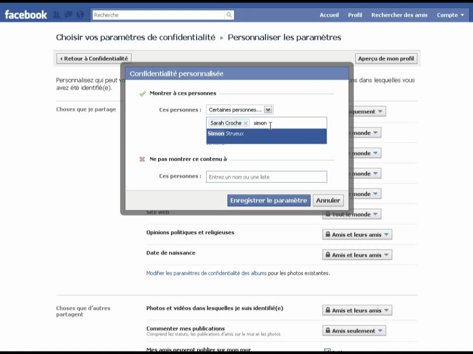 Comment Gerer Les Parametres De Confidentialite Sur Facebook Youtube