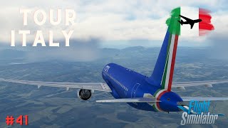 msfs   Tour Italy 41  limz Cuneo  liba Amendola  A32nx