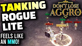 Don't Lose Aggro - This SINGLE PLAYER Game Lets You Be an MMO Tank!