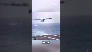 Largest Plane Ever Lands on Aircraft Carrier | C-130