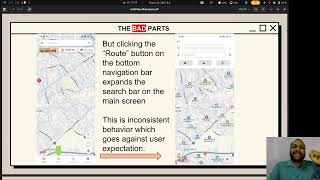 Analysis of Galli Maps UI/UX screenshot 1