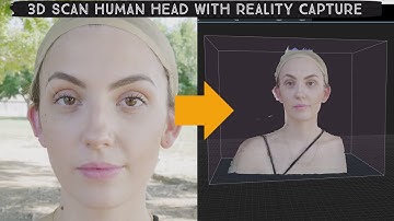 3d Scan Human Head with Reality Capture