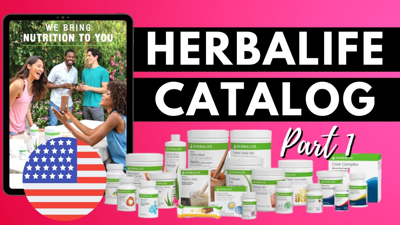 ハーバーライフ Herbalife Product Catalogue | US Part 1 - YouTube