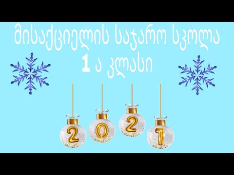 მისაქციელის საჯარო სკოლა 1ა კლასი.