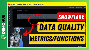 Snowflake Data Quality Metrics & Functions: Enhance Your Data Integrity | DemoHub.dev