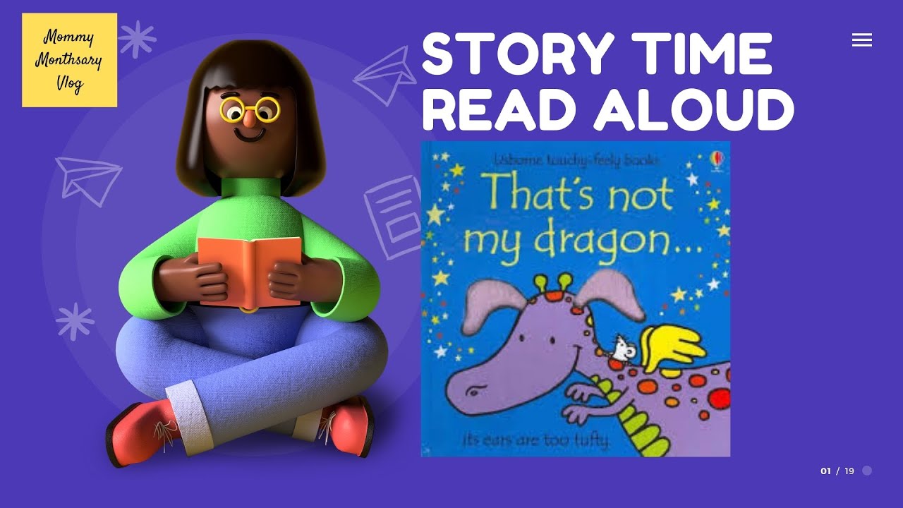 Bedtime story for kids | Read Aloud | That's not my dragon by Fiona Watt