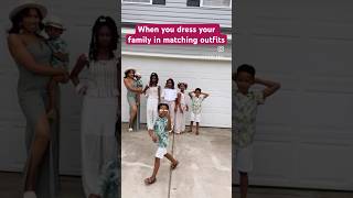 ??It’s jus something about a family in matching outfits Comment ⬇️ if you agree bigfamily fun