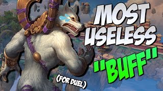The Most Useless Fenrir Buff Known To Man Or Duelers - Grandmasters Ranked Duel - Smite