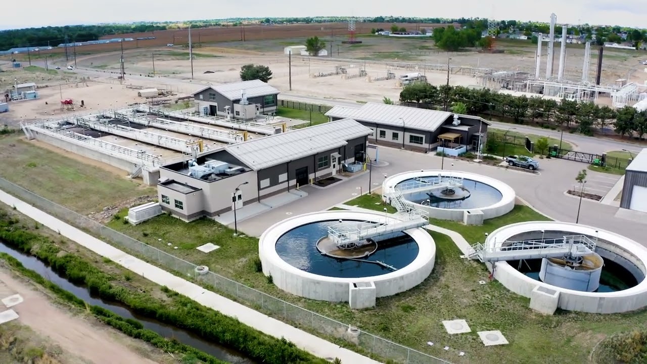 Evans State-of-the-art Wastewater Treatment Plant