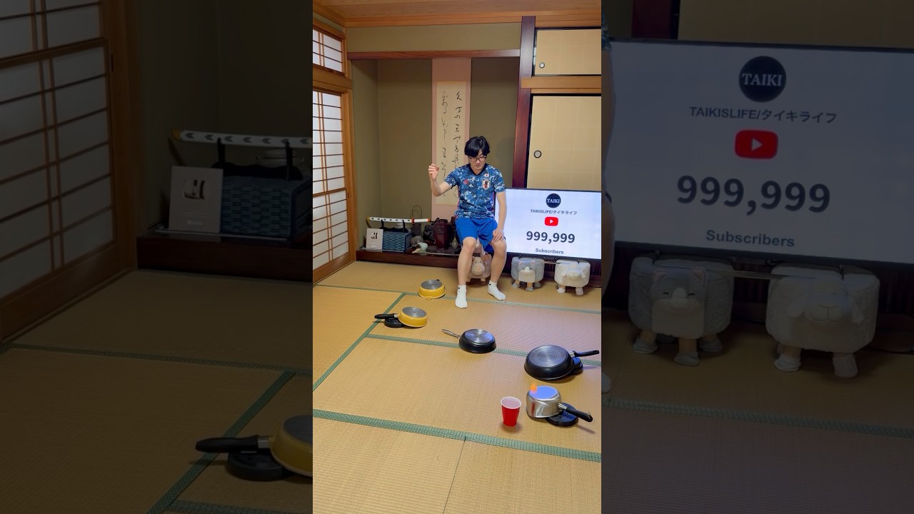 Ping Pong Trick Shots!😳