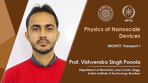 Lecture 43: MOSFET: Transport-I