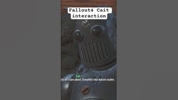 Flirting with cait in Fallout 4 #fallout #fallout4