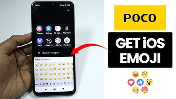 Get iPhone Emojis in Any Poco Phone - Install iOS Emojis