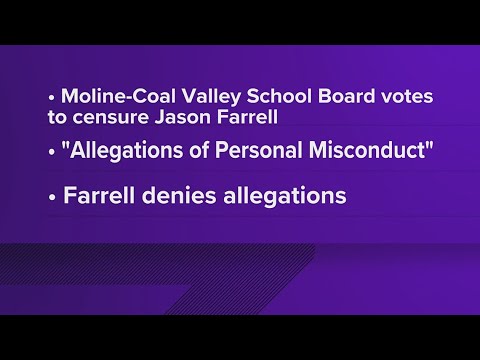 Moline-Coal Valley School Board votes unanimously to censure member over alleged misconduct