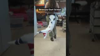 Shark tails that move, any design you like ?? tails cosplay animatronics handmade