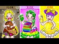Paper Dolls Giga Rich Vs Rich Vs Poor Rapunzel Take The Test In School Rapunzel Family 