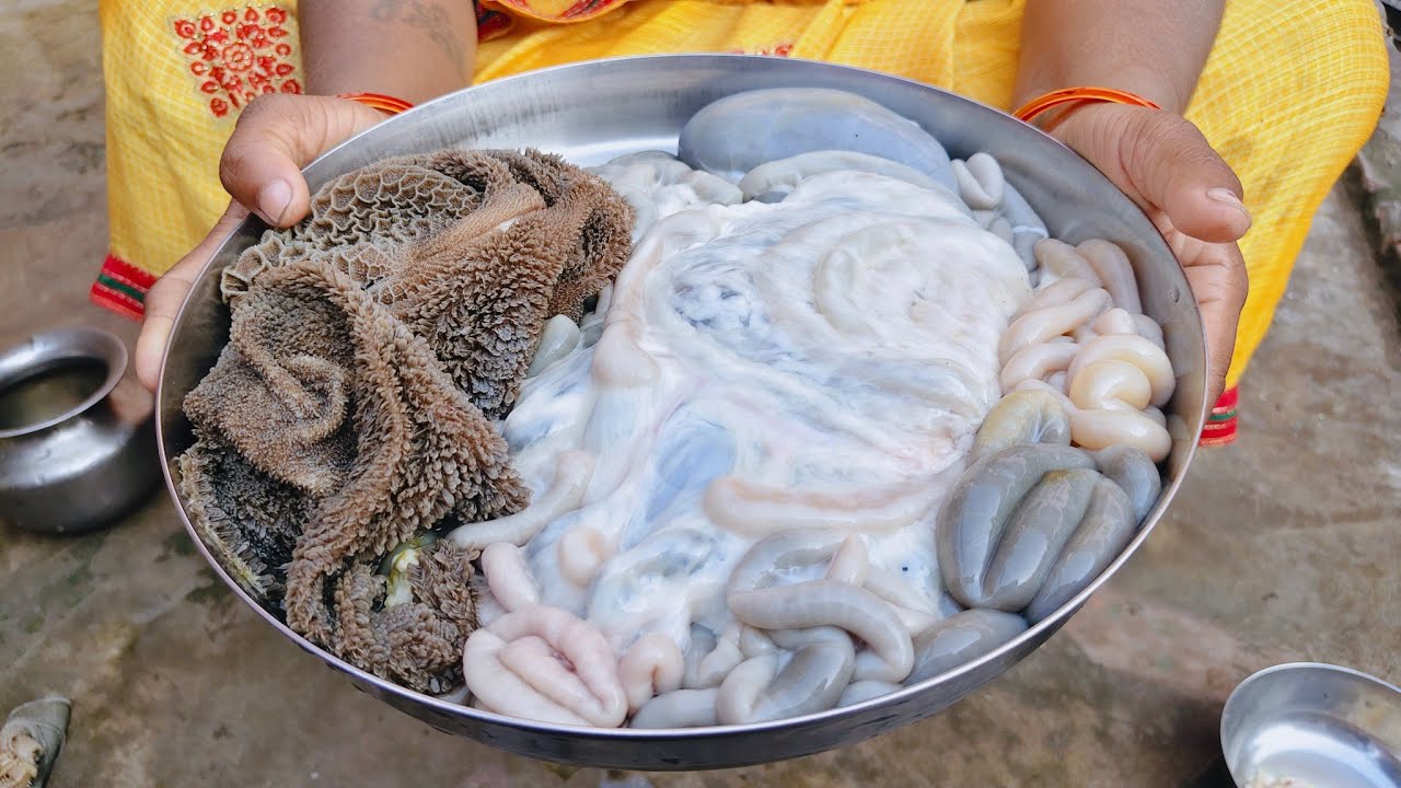 बकरे की पचौनी कैसे साफ करते हैं ll Bakre Ki Pachauni Recipe ll Mutton Ojri Ki Recipe 🔥🔥