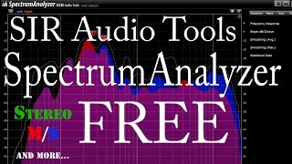 FREE Spectrum Analyzer by SIR Audio Tools