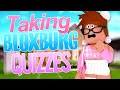 TAKING BLOXBURG KAHOOT QUIZZES! || Roblox