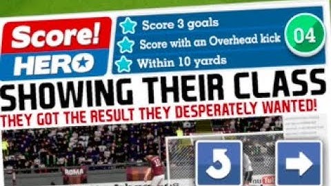 Score Hero - ULTIMATE CHALLENGE - Level 4 - April 2021 (3 Stars) Walkthrough