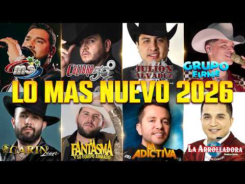 Carin Leon, Banda MS, Grupo Firme, Julión Álvarez, La Adictiva - Lo Mejor Banda Románticas de Amor