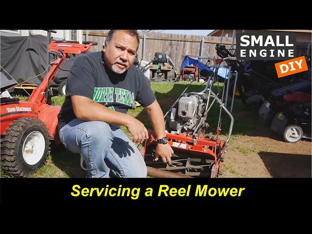 Replacing a Chain and Lapping the Blades on a Reel Mower 