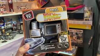 Celebrity WOW!! Tiny TV Classics - Back To The Future mini TV with remote  Review Wealth