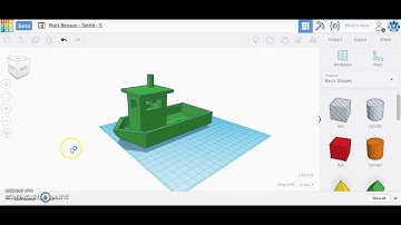 Exporting Tinkercad Model for 3D Printing