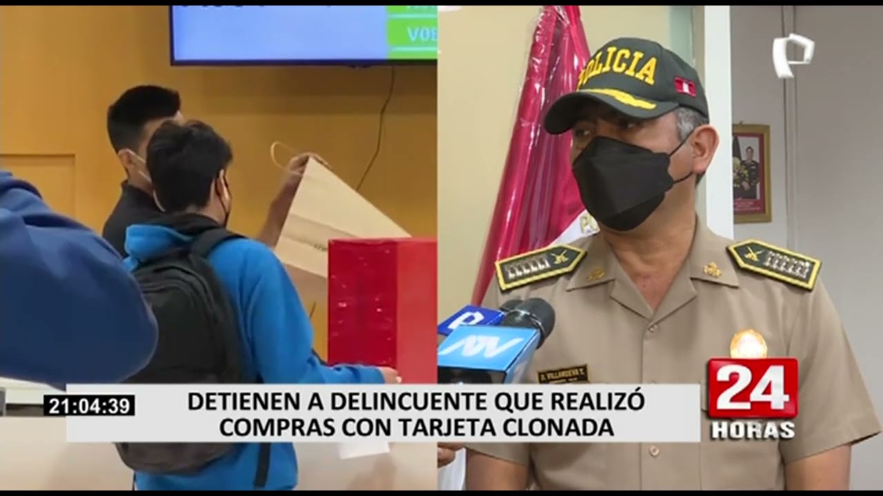 Cercado de Lima: capturan a sujeto que recogía PlayStation comprada con tarjeta clonada