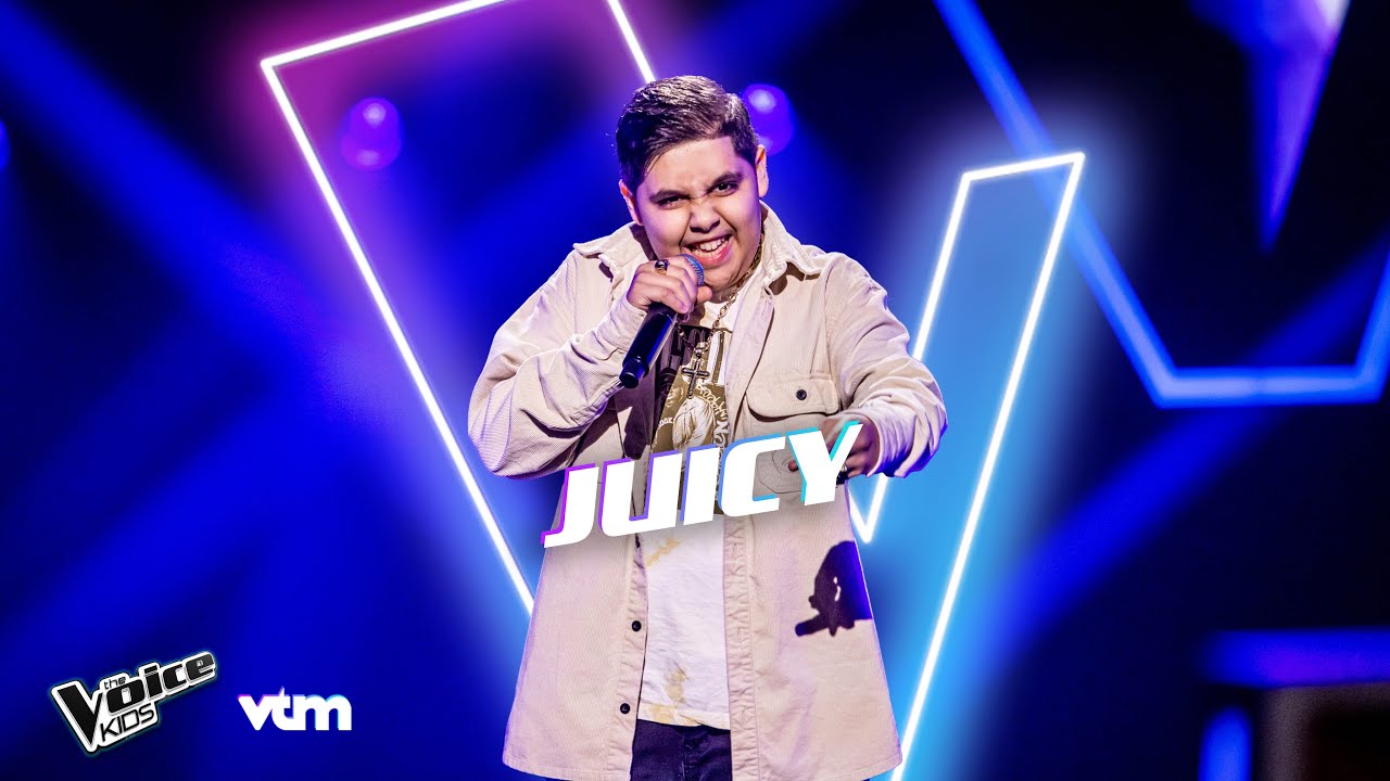Jan Alexander - 'Juicy' | Blind Auditions | The Voice Kids | VTM