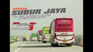 [KONVOI] Subur Jaya Jetbus3 dan Jetbus2 Devisi Cipondoh||Pelangi Menghias Jalanan Tol SOKER screenshot 3