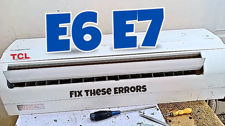 TCL Mini-Split AC Not Working? Fix E6/E7 Errors Like a Pro!