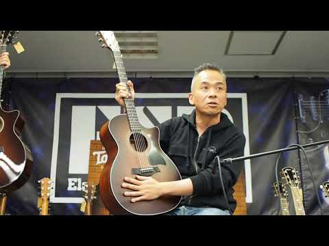 Taylor Guitars Road Show in お茶の水 ～その4～ 材の違いで音が変わる。