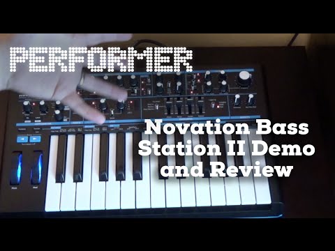Novation Bass Station 2 Demo and Review