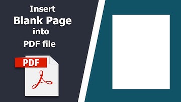 How to insert  blank page into a PDF file using adobe acrobat pro dc