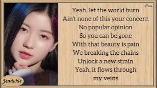 Download lagu BABYMONSTER SCARS TO YOUR BEAUTIFUL LYRICS