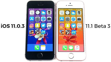 iPhone SE iOS 11.0.3 vs iPhone SE iOS 11.1 Beta 3!