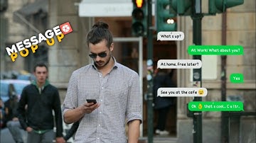 How to Make Message Text Pop Up Effect in Kinemaster | Pop Up Text Kinemaster | Text Message Effect