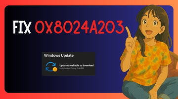 How To FIX "Windows Update Error 0x8024a203" - GUIDE