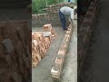 5inc brick wall dewal work| #mistri #construction #home #building #working #work #hardwork #shorts